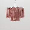 Kristallkrona Ø45 Rosa Alabaster/Krom - Cagliari