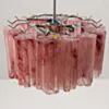 Kristallkrona Ø45 Rosa Alabaster/Krom - Cagliari
