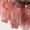Taklampa Hall Ø45 Rosa Alabaster/Krom - Cagliari