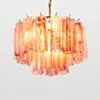 Kristallkrona Ø45 Rosa Alabaster/Mässing - Cagliari