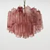 Kristallkrona Ø45 Rosa Alabaster/Mässing - Cagliari