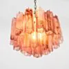 Kristallkrona Ø45 Rosa Alabaster/Mässing - Cagliari