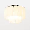Taklampa Hall Ø45 Opal/Krom - Cagliari