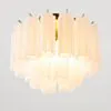 Taklampa Hall Ø45 Opal/Mässing - Cagliari