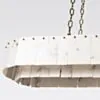 Avlång Taklampa 120cm Marmor - Scagliola