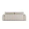 Soffa 3-sits 253cm Fluffig Vit - Stockholm