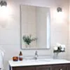Badrumsspegel 70x100cm Silver - Edgar