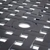Barbord Utomhus Svart Aluminium Salerno Ø76cm