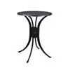 Barbord Utomhus Svart Aluminium Salerno Ø76cm