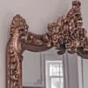 Stor Spegel 104x185cm Fransk Antik Guld Elizabeth