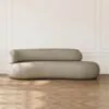 Soffa 3-sits 253cm Beige Armstöd Vänster - Malibu