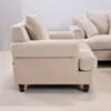 Fåtölj 1,5-sits Howard Beige - Hampton