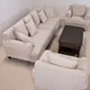 Howardsoffa 3-sits XL Beige 300cm - Hampton