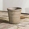 Beige Kruka Utomhus 35x35cm - Flavia