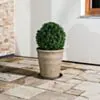Beige Kruka Utomhus 40x42cm - Flavia
