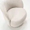 Fåtölj Beige Boucle - Belgravia