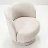 Fåtölj Beige Boucle - Belgravia