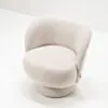 Fåtölj Beige Boucle - Belgravia