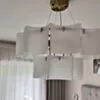 Taklampa Vit Ø65cm - Bellagio