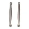 Beslagspaket Nashville 80cm - Borstad Nickel