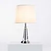 Bordslampa Glas/Krom H50cm - Pisa