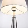 Bordslampa Glas/Krom H50cm - Pisa