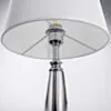 Bordslampa Glas/Krom H50cm - Pisa