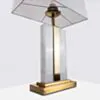 Bordslampa Marmor/Mässing H63cm - Livorno
