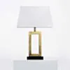 Bordslampa Guld H60cm - Bergamo