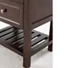 Kommod Badrum 60cm Brun Utah - Svart Granit
