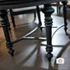 Sidobord Svart Aluminium Runt Florence Ø67cm