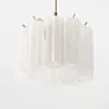 Taklampa Pendel Ø33cm Opal/Mässing - Cagliari