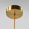 Taklampa Pendel Ø33cm Opal/Mässing - Cagliari