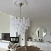 Kristallkrona Ø75cm Mässing/Opal - Cagliari