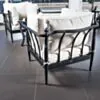 Loungeset Svart Aluminium 2-pers - Capri