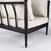 Loungeset Svart Aluminium 2-pers - Capri