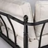 Soffgrupp Utomhus Svart Aluminium 5-pers - Capri