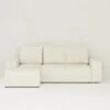 Bäddsoffa Divan Vänster 255cm Beige - Sydney