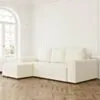 Bäddsoffa Divan Vänster 255cm Beige - Sydney