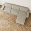 Divansoffa 353cm Grå Höger - Sydney