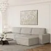 Divansoffa 353cm Greige Höger - Sydney