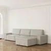Divansoffa 353cm Greige Höger - Sydney