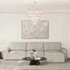 Divansoffa 353cm Greige Höger - Sydney
