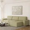 Divansoffa 353cm Grön Höger - Sydney