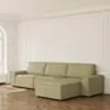 Divansoffa 353cm Grön Höger - Sydney