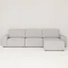 Divansoffa 353cm Ivory Höger - Sydney