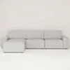 Divansoffa 353cm Ivory Vänster - Sydney