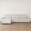 Divansoffa 353cm Ivory Vänster - Sydney