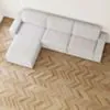 Divansoffa 353cm Ivory Vänster - Sydney