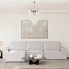 Divansoffa 353cm Ivory Vänster - Sydney